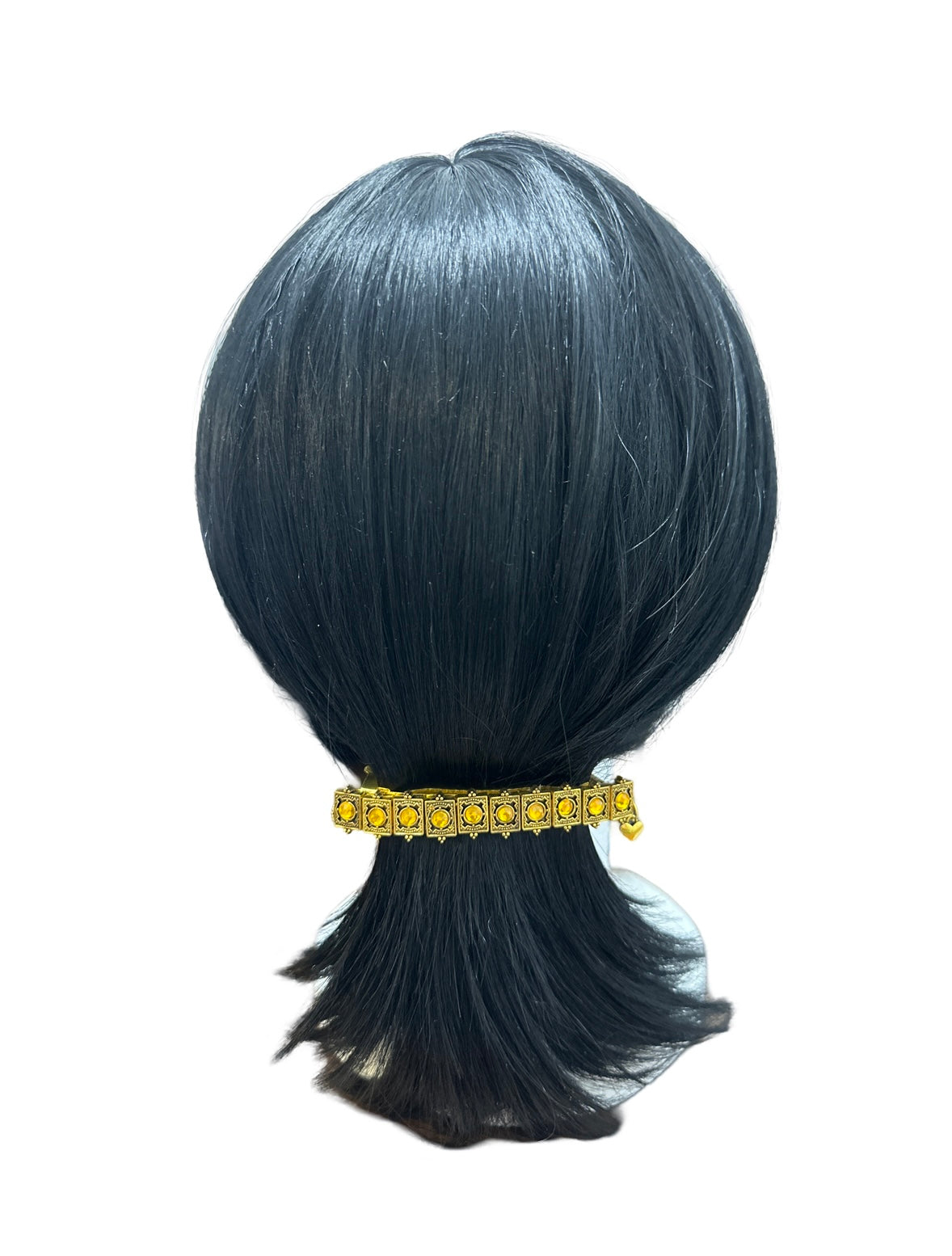 DP-195 CITRINA |GOLD METAL WITH  CITRINE BEADS