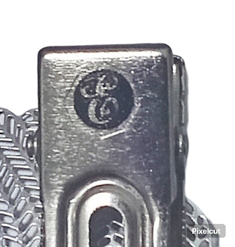 DP-298 WINGS 2 | SILVER FILIGREE ANGEL WINGS WITH TINY WHITE BEADS IN SILVER METAL