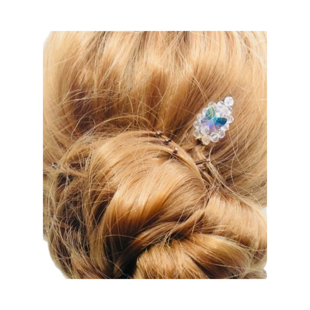 DP-235A  INSPIRATION 2 |GLASS BEADS WITH CRYSTAL BUTTERFLY