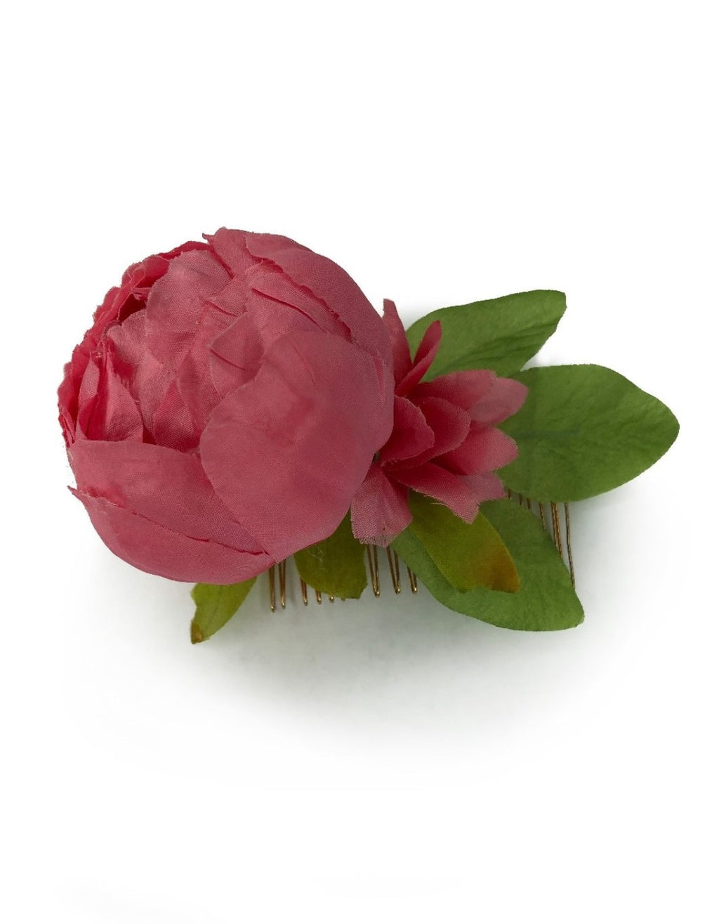 DP-172  FLEUR | PINK FLOWER W/GREEN LEAVES