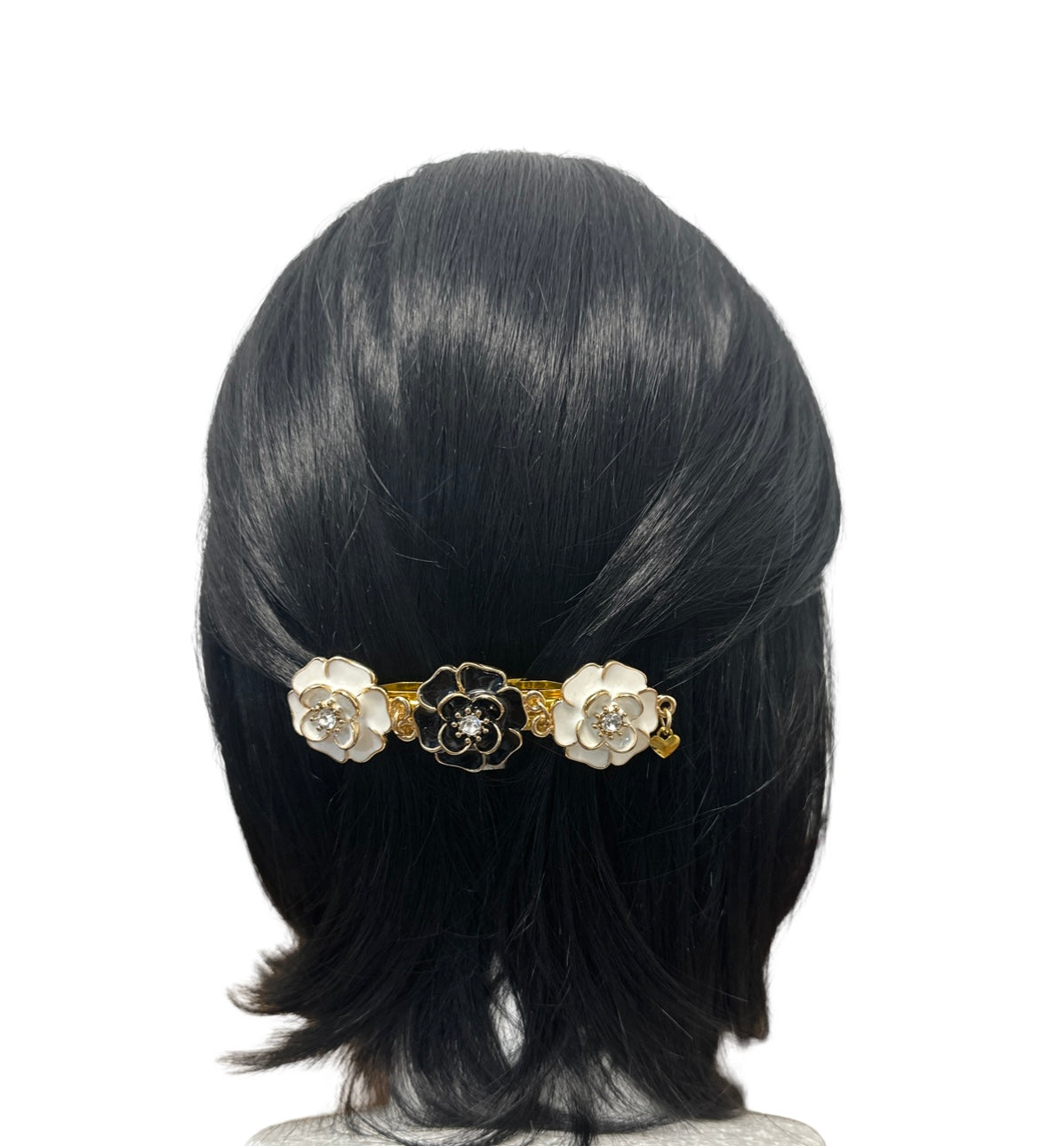 DP-219  LE FLEURS | WHITE & BLACK FLOWERS