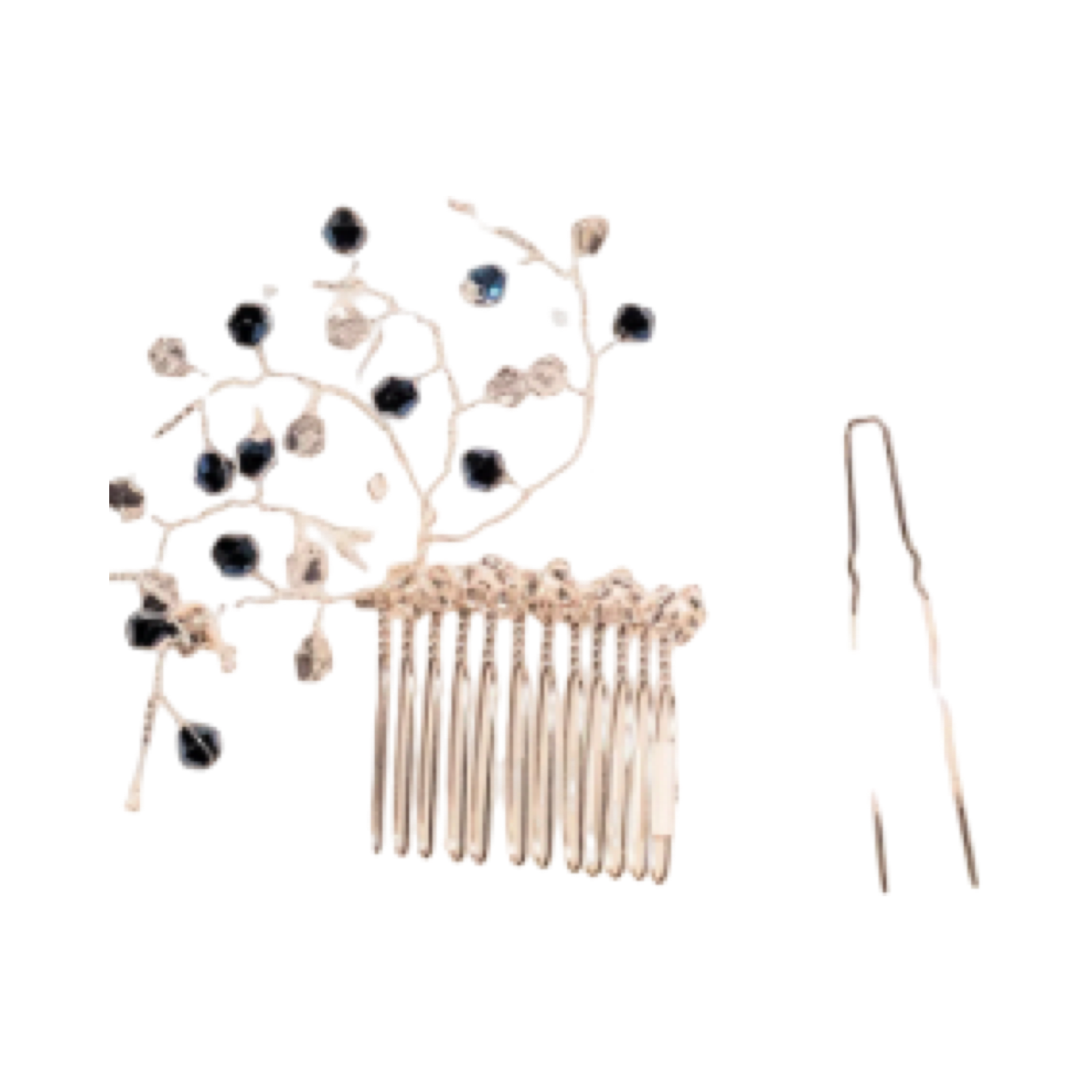 DP-27  SWIRL/BLUE GLASS BEADS-TRANSPARENT BLUE GLASS-CLEAR SILVER GLASS BEADS. “EXCLUSIVE”