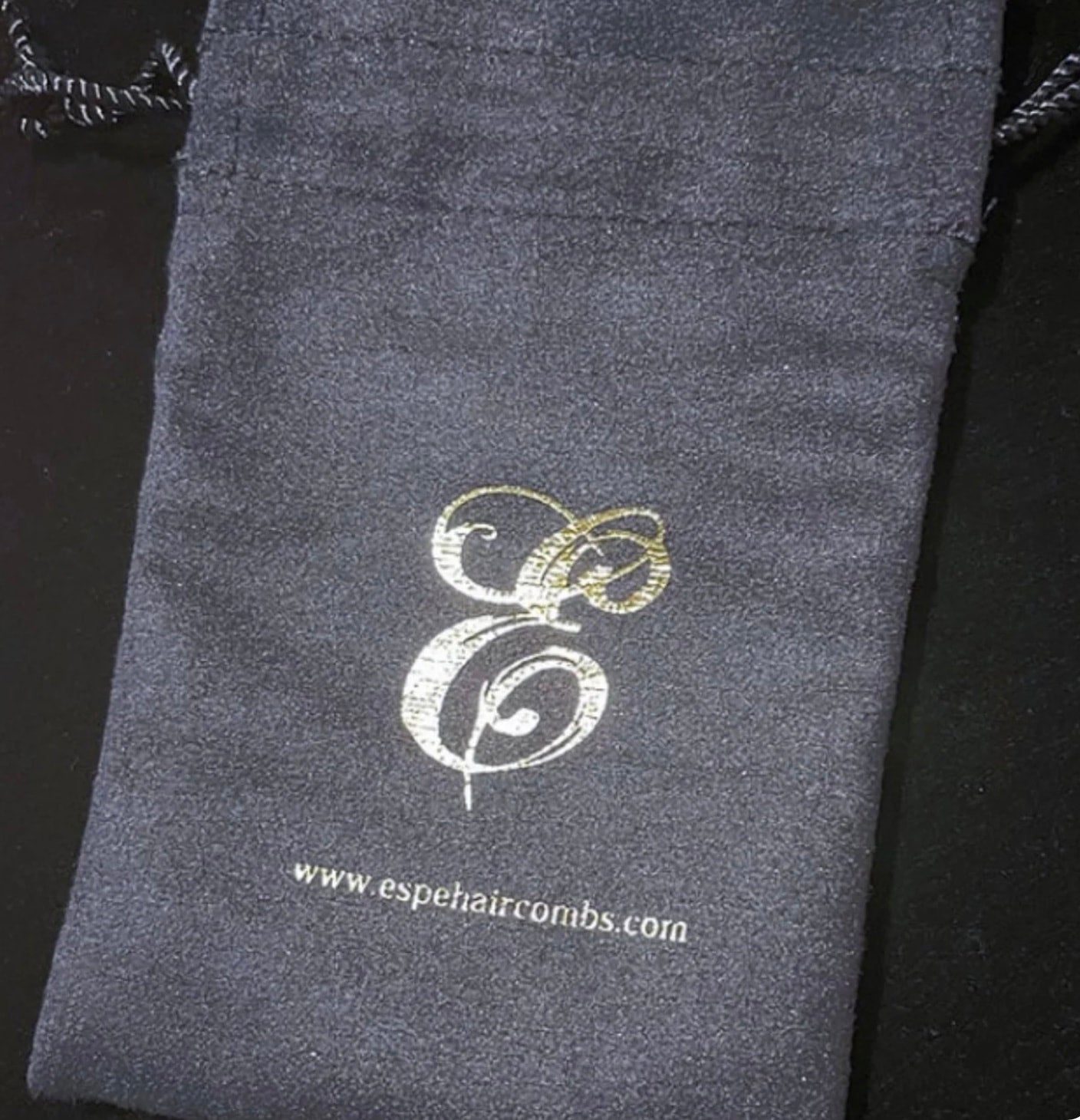 DP-244 BLUE GARDENIA | BLUE STONES WITH GOLD METAL EDGE