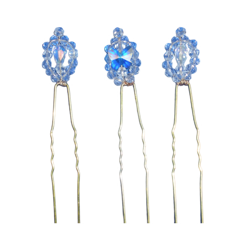 DP-235A  INSPIRATION 2 |GLASS BEADS WITH CRYSTAL BUTTERFLY