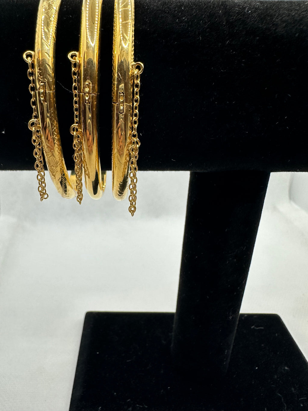 DP-263   3 Piece Bangle Bracelet Set 925 Italy