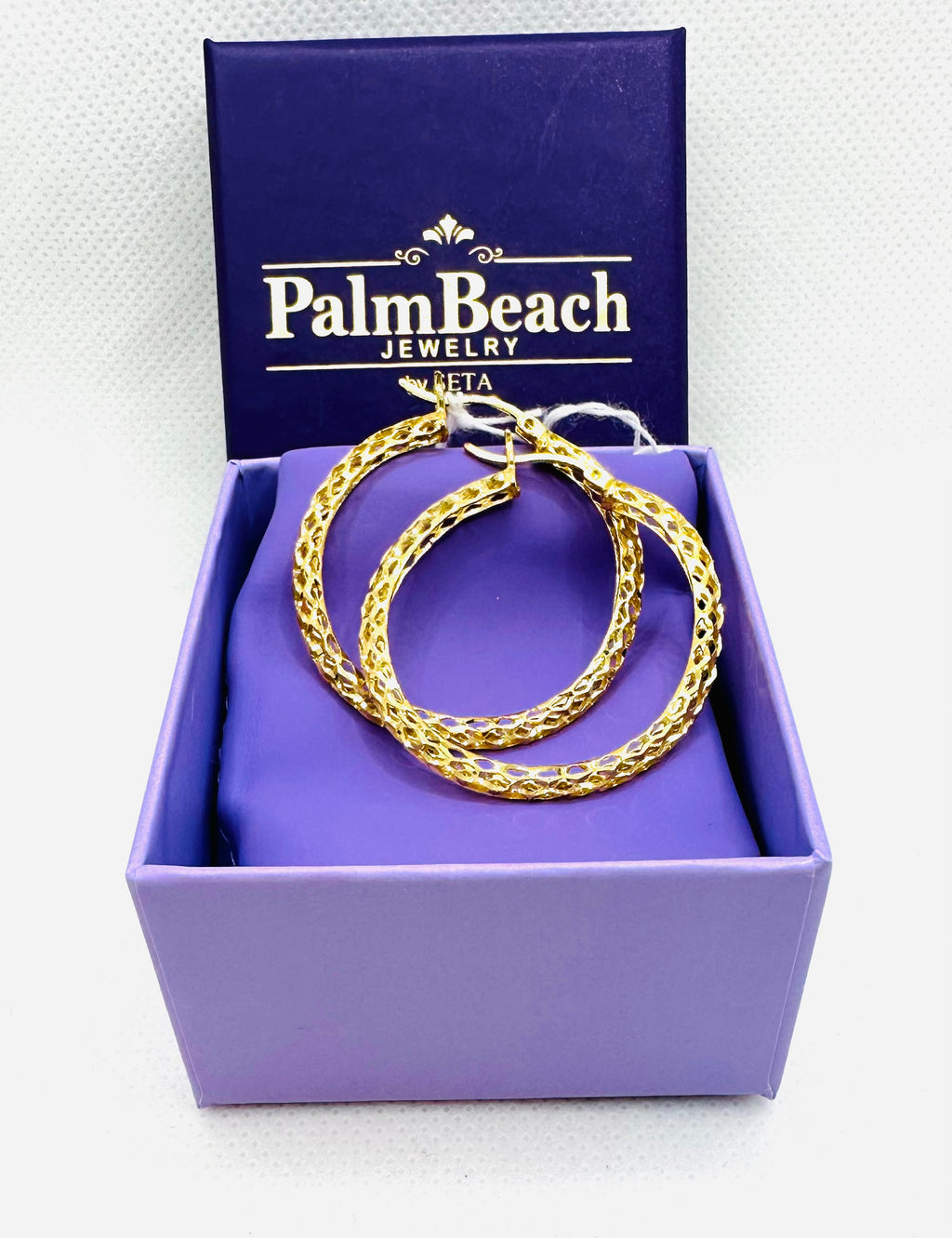 DP-265   Diamond Cut Hoops Earrings 925