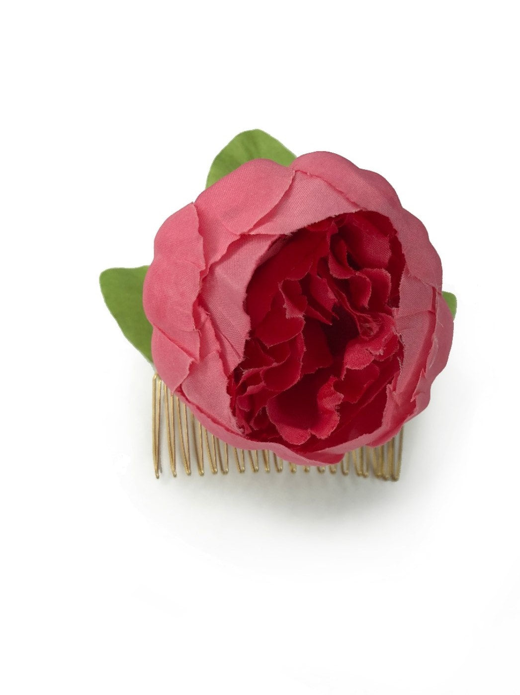 DP-171  ODESSA | PINK & HOT PINK FLOWER W/GREEN LEAVES