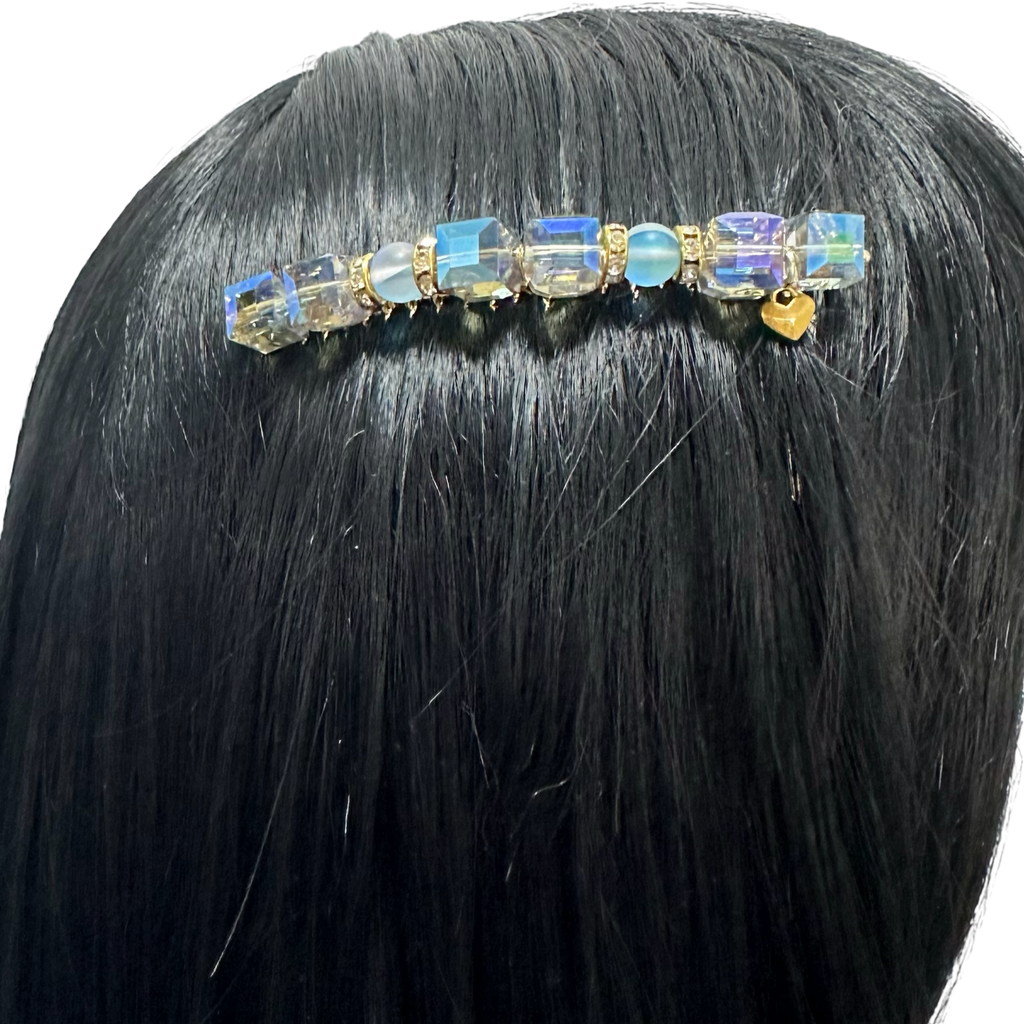 DP-95 OCEAN BLUE/GLASS BEADS-GLASS DIAMONDS