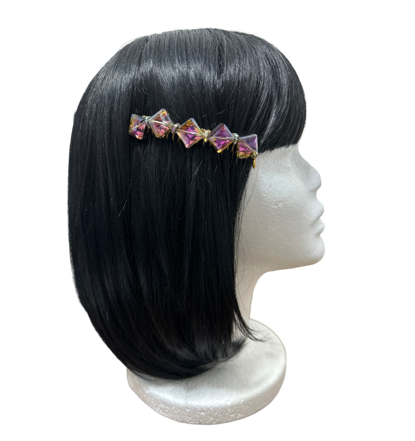 DP-205 ALEJANDRINA | PURPLE STONE WITH COLORFUL SEPARATORS