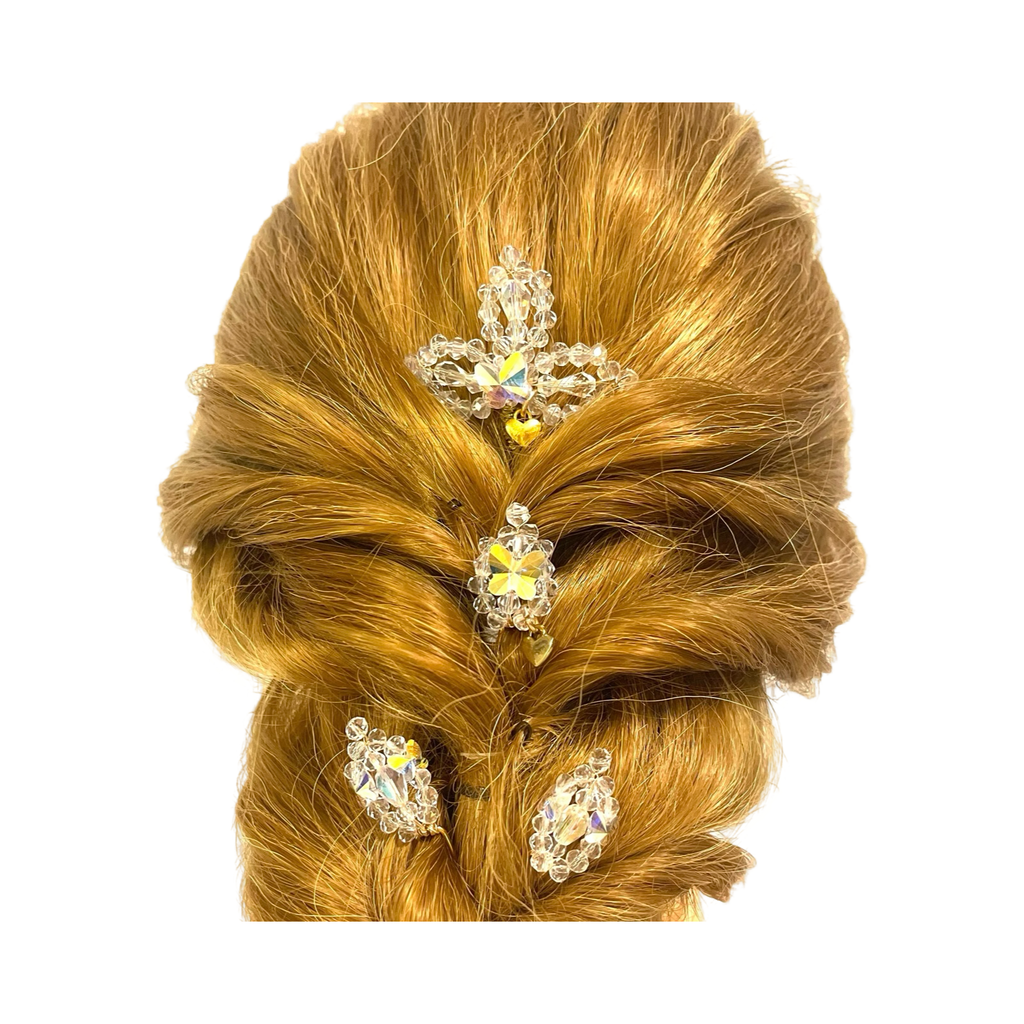 DP-235B INSPIRATON 2 | GLASS BEADS WITH A CRYSTAL BUTTERFLY