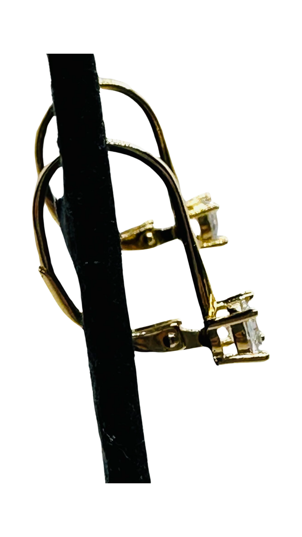 DP-302  Simply Silver Simply Brilliant | Sterling Silver Gold Plated Round 4MM 925