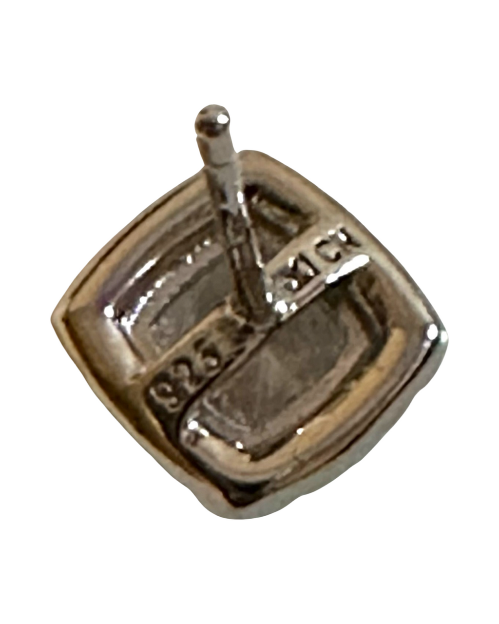 DP-288 Stella Rose London CZ stud sterling silver tone 925