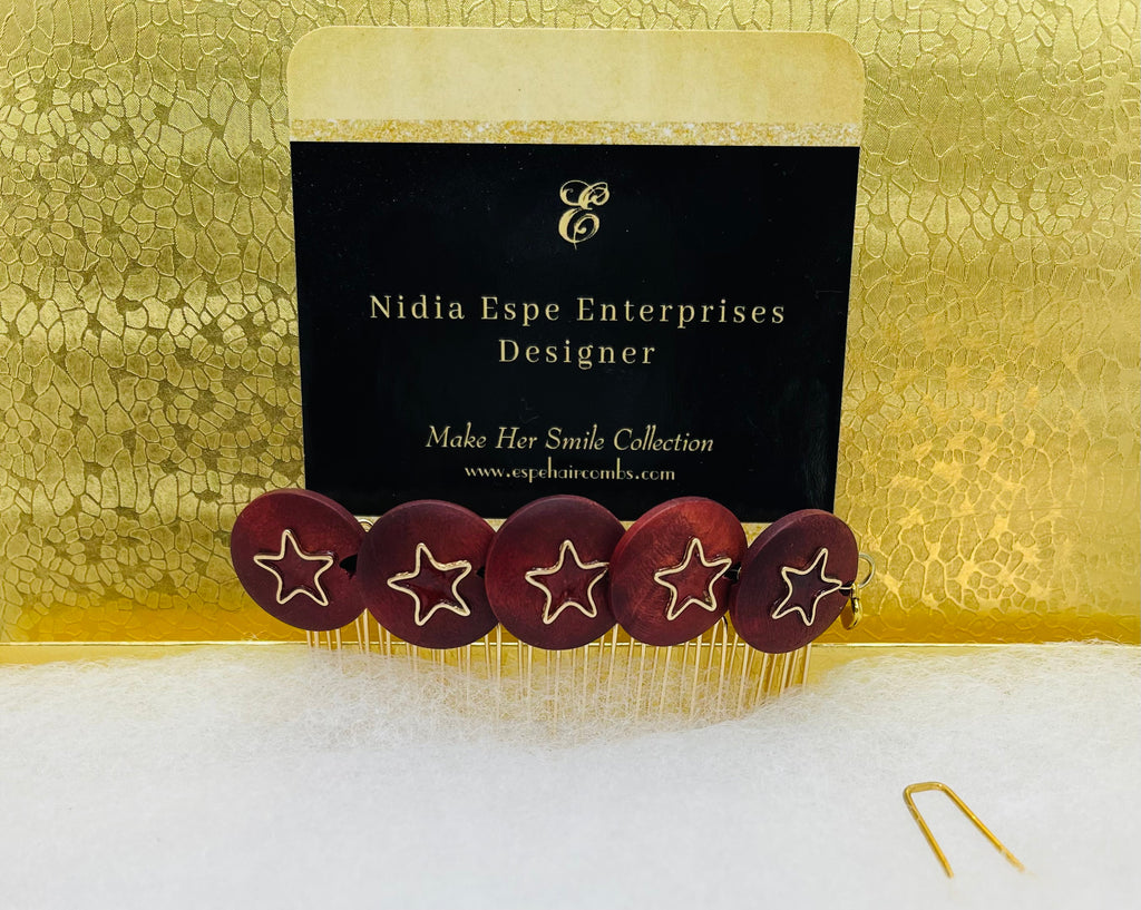 DP-262 VENUS | WOODEN BEATS WITH GOLDEN STARS