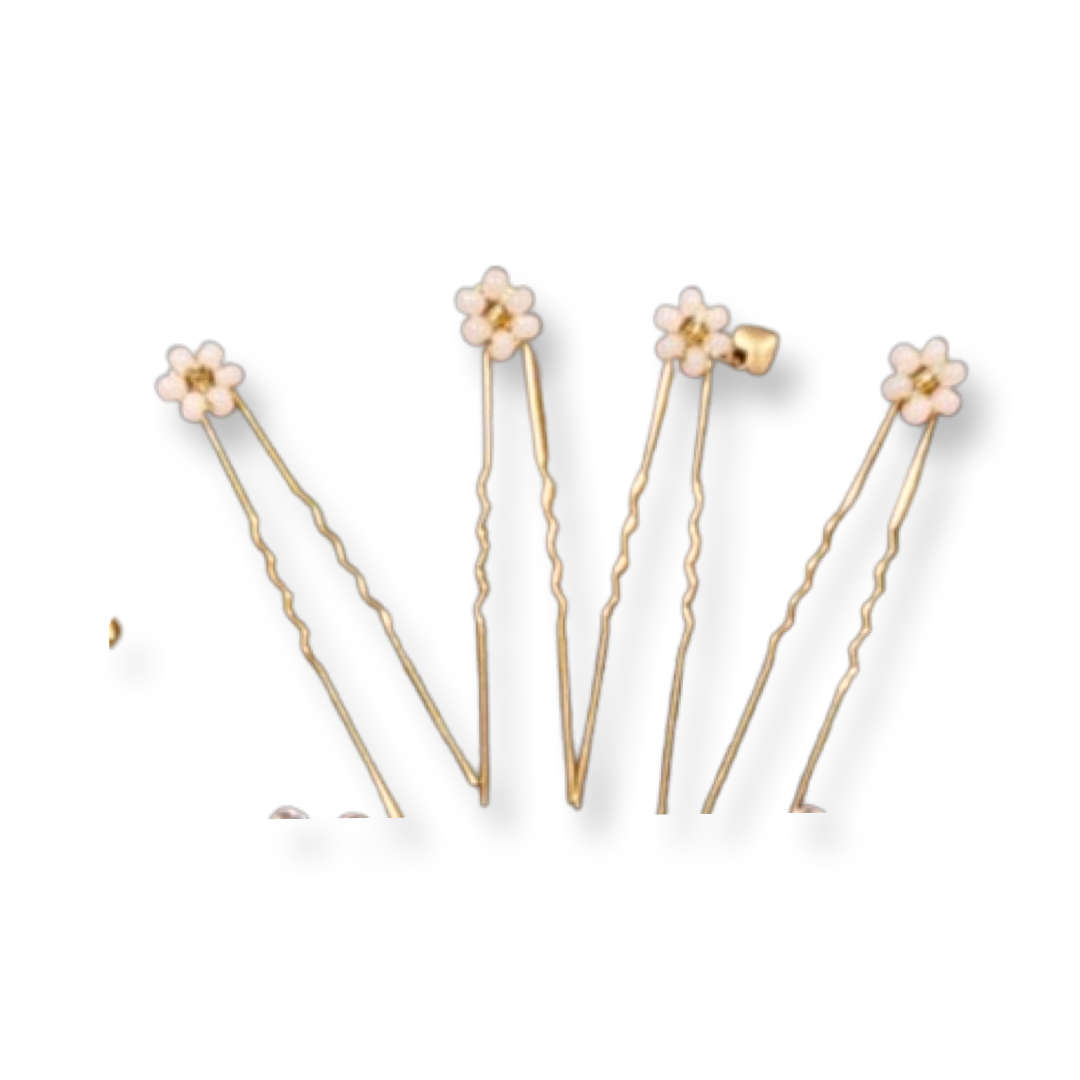 DP-72  PRECIOUS 3 / WHITE GLASS BEADS-GOLDEN GLASS BEADS-GOLD