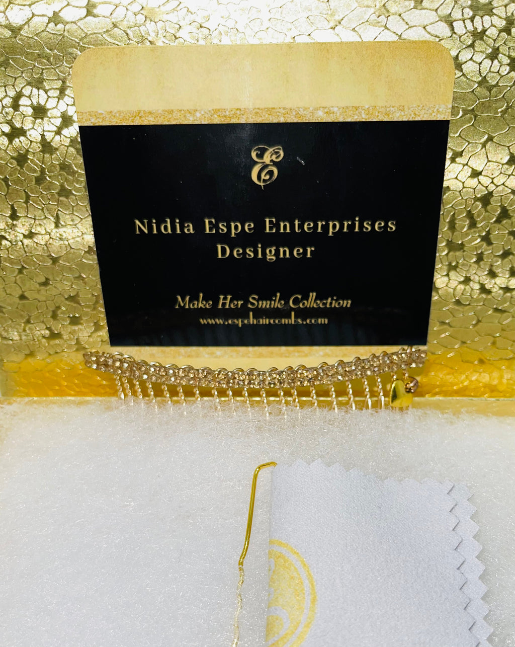 DP-227 NOVA | TINY BROWN CLEAR GLASS DIAMONDS