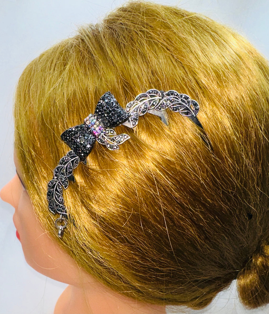 DP-310 LYRA 2 | BLACK AND COLORFUL STONES IN BLACK METAL