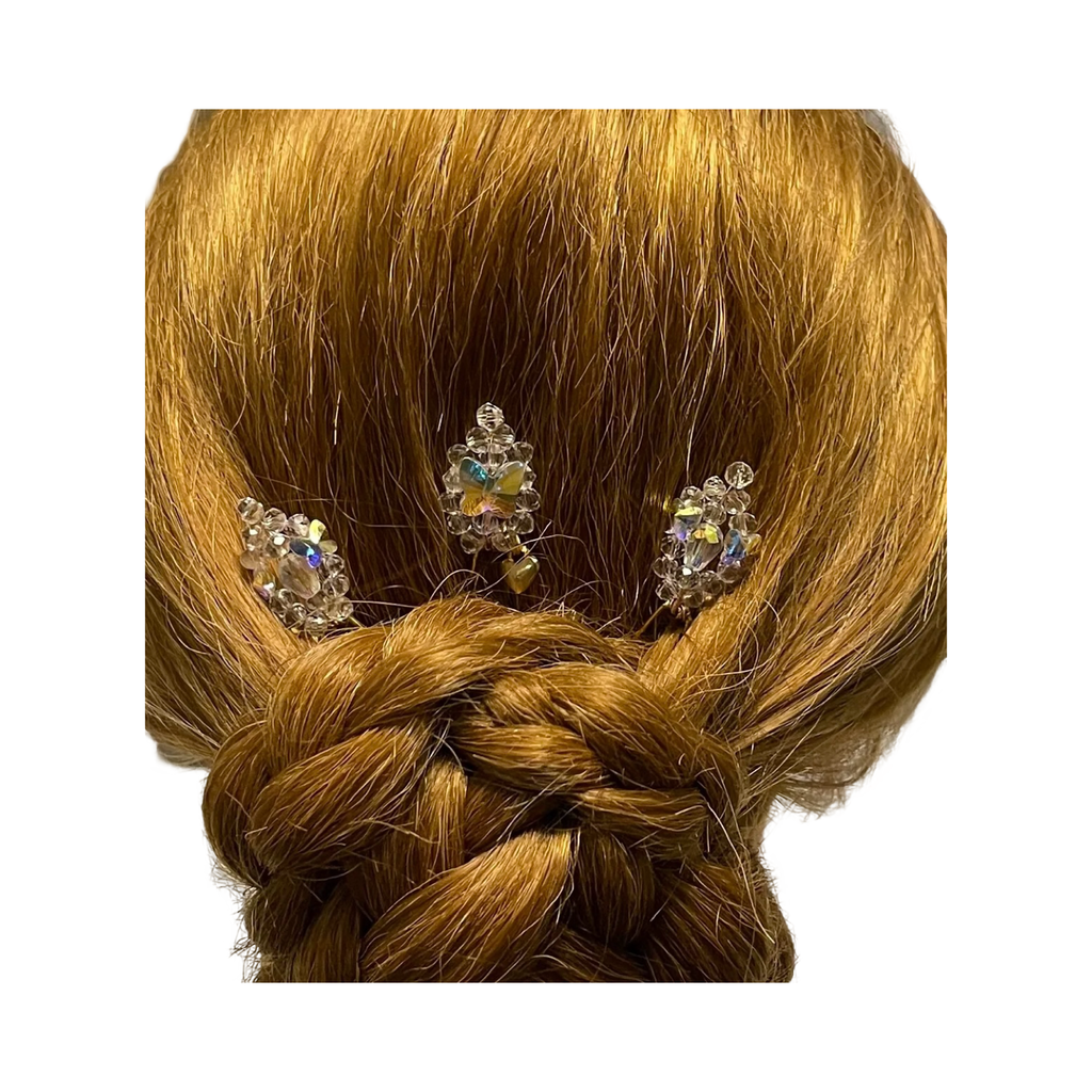 DP-235B INSPIRATON 2 | GLASS BEADS WITH A CRYSTAL BUTTERFLY