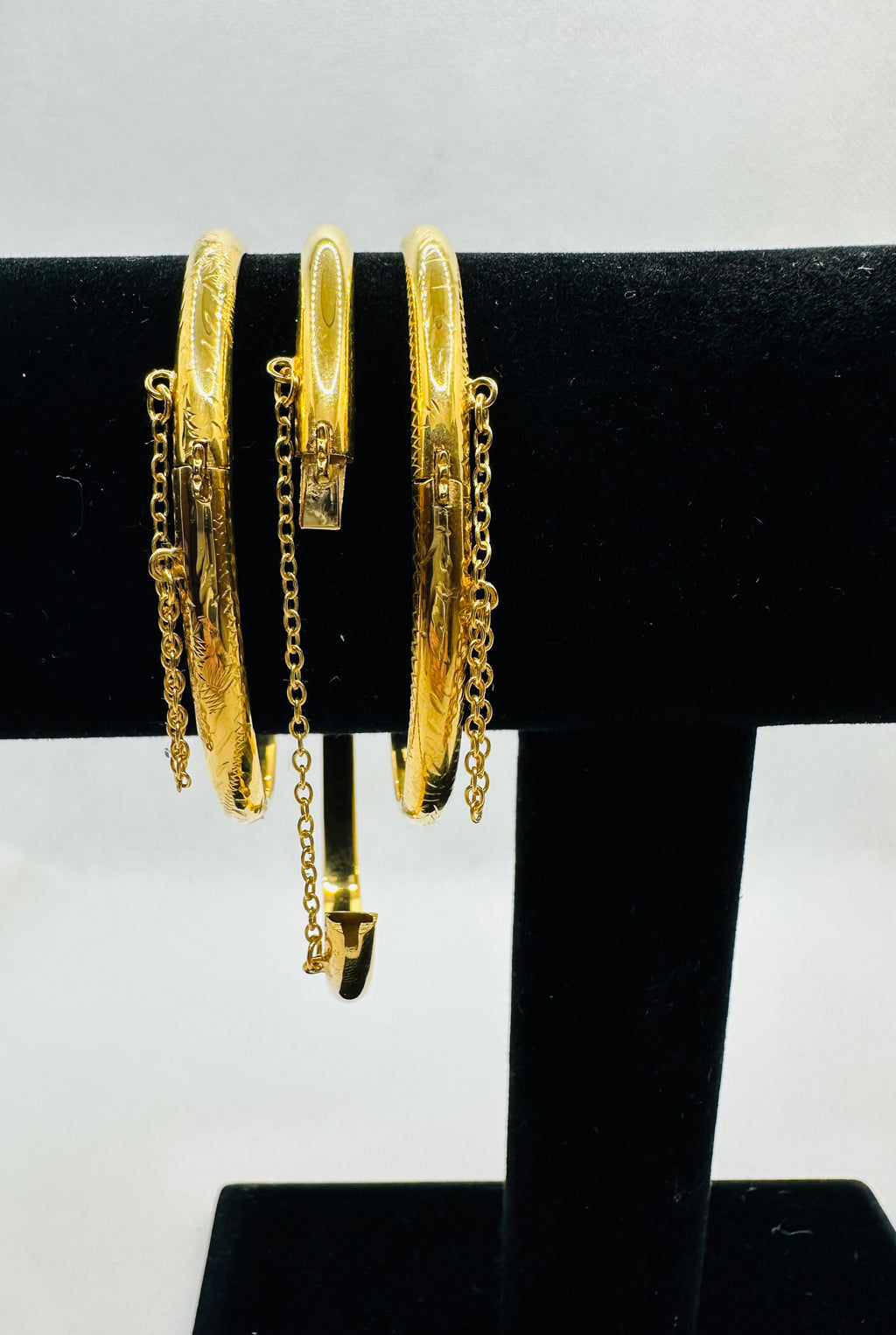 DP-263   3 Piece Bangle Bracelet Set 925 Italy