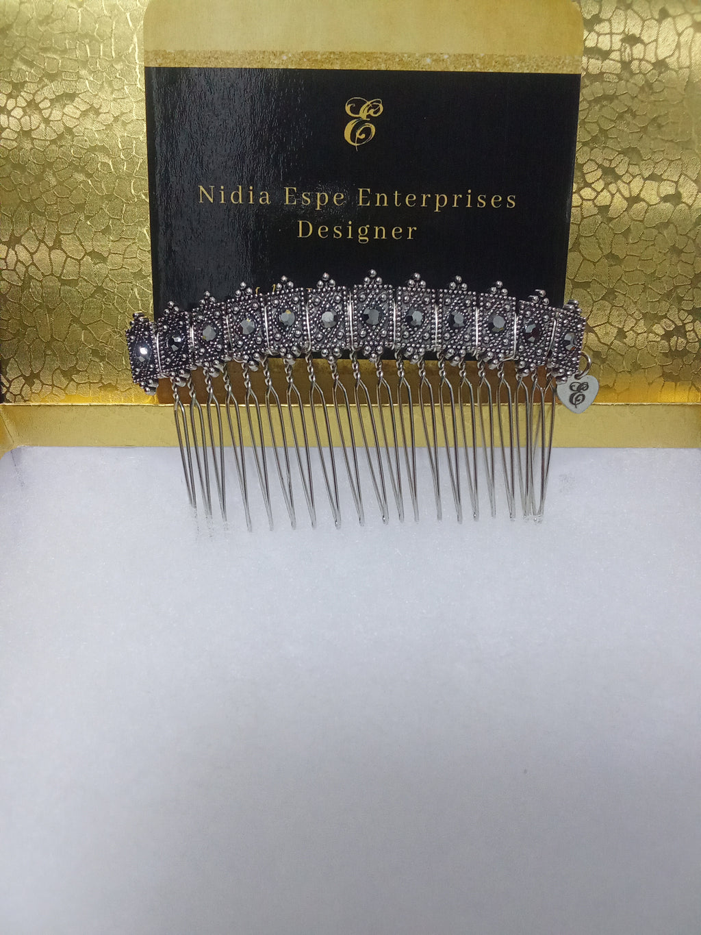 DP-334 PLATINUM 2| SILVER METAL BEADS. "MADE IN PANAMÁ"